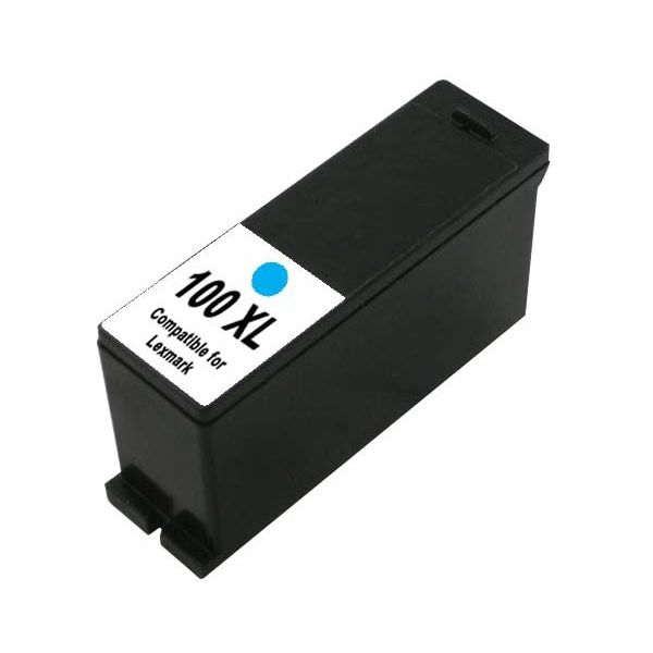 Cartridge Lexmark 14N1069E no. 100 XL, azúrová (cyan), alternatívny