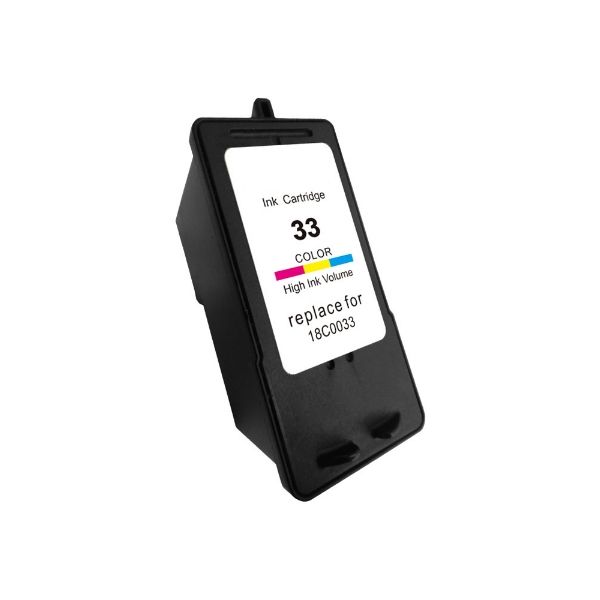 Cartridge Lexmark 18C0033E no. 33, farebná (tricolor), alternatívny