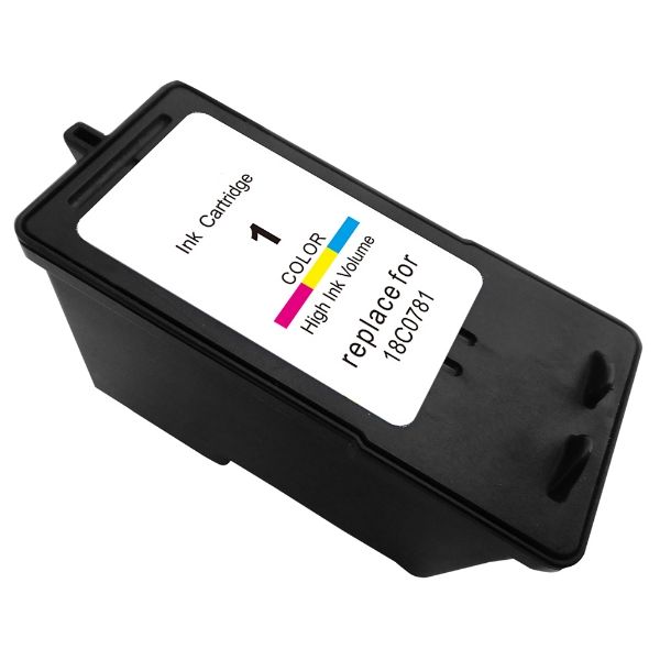 Cartridge Lexmark 18CX781E no. 1, farebná (tricolor), alternatívny