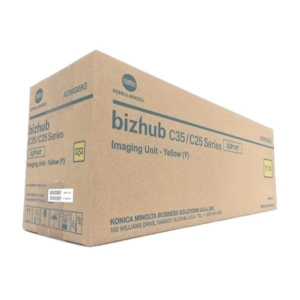 Optická jednotka Konica Minolta IUP14Y, A0WG08J, žltá (yellow), originál