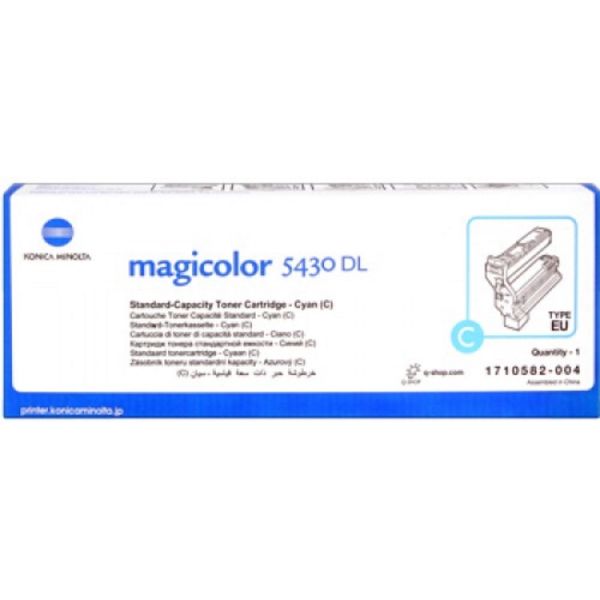 Toner Konica Minolta 4539332, 1710582004 (MagiColor 5430), azúrová (cyan), originál