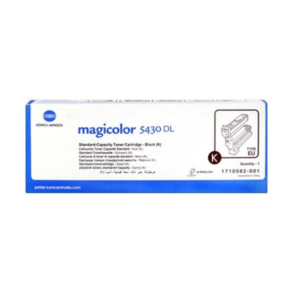 Toner Konica Minolta 4539432, 1710582001 (MagiColor 5430), čierna (black), originál