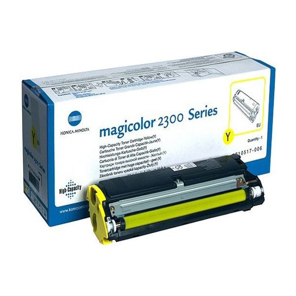 Toner Konica Minolta 4576315, 1710517002 (MagiColor 2300, 2350), žltá (yellow), originál