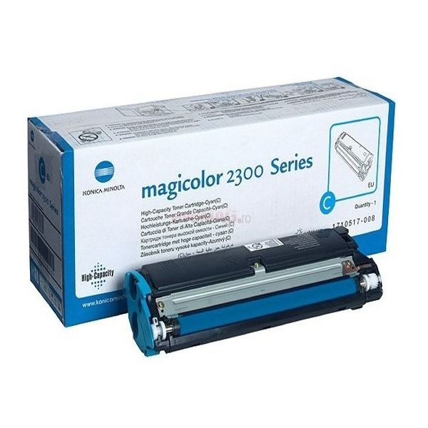 Toner Konica Minolta 4576511, 1710517008 (MagiColor 2300, 2350), azúrová (cyan), originál
