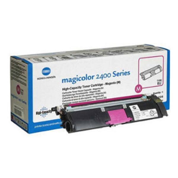 Toner Konica Minolta A00W232, 1710589006 (MagiColor 2400, 2500), purpurová (magenta), originál