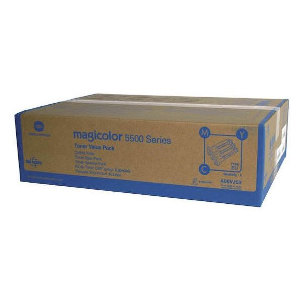Toner Konica Minolta A06VJ53 (MagiColor 5550, 5670), CMY, trojbalenie, multipack, originál