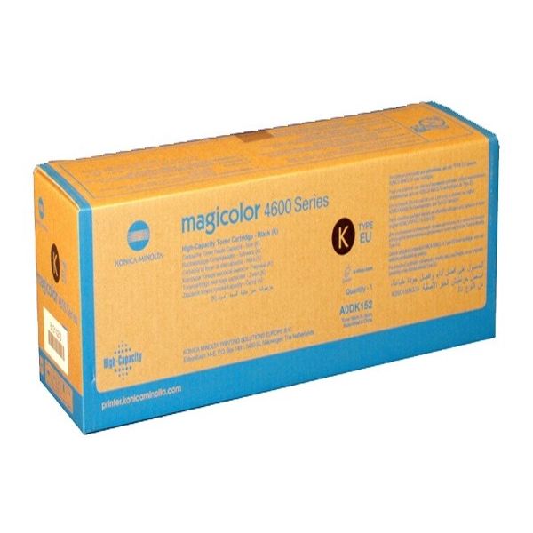 Toner Konica Minolta A0DK152 (MagiColor 4650), čierna (black), originál