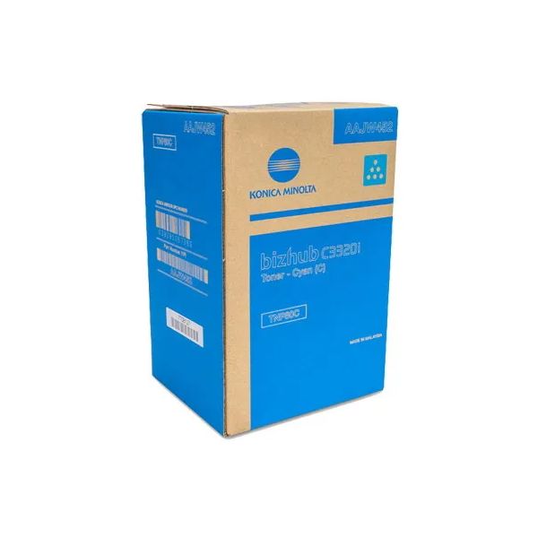 Toner Konica Minolta TNP80C, AAJW452, azúrová (cyan), originál