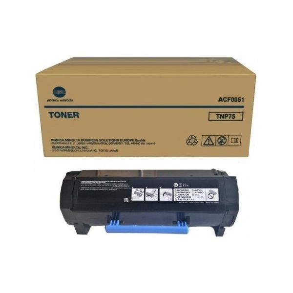 Toner Konica Minolta TNP75, ACF0051, čierna (black), originál