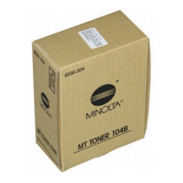 Toner Konica Minolta TN104B, 8936304, dvojbalenie, čierna (black), originál