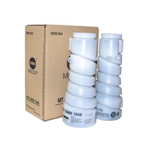 Toner Konica Minolta TN204B, 8936204, dvojbalenie, čierna (black), originál