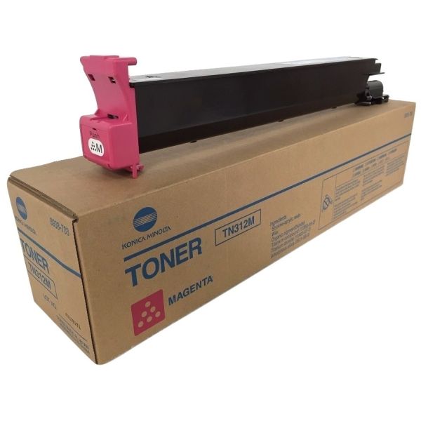 Toner Konica Minolta TN312M, 8938707, C300, C350, C352, purpurová (magenta), originál