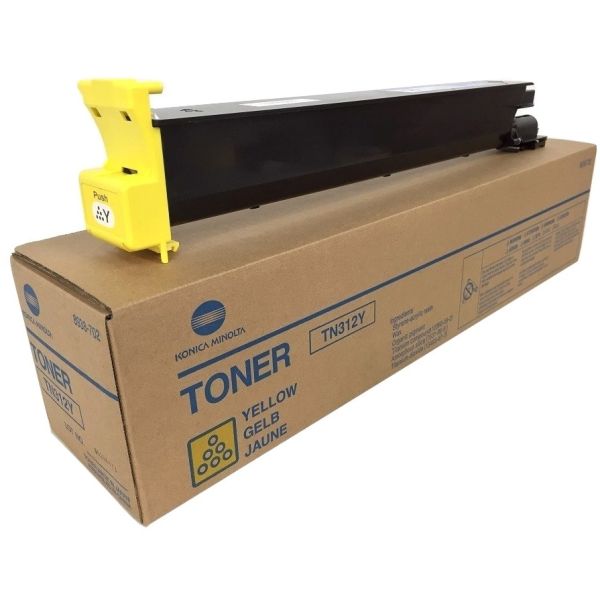 Toner Konica Minolta TN312Y, 8938706, C300, C350, C352, žltá (yellow), originál