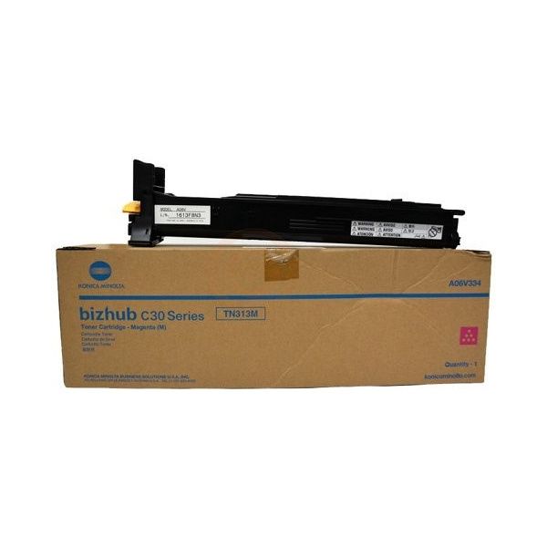 Toner Konica Minolta TN313M, A06V354, purpurová (magenta), originál