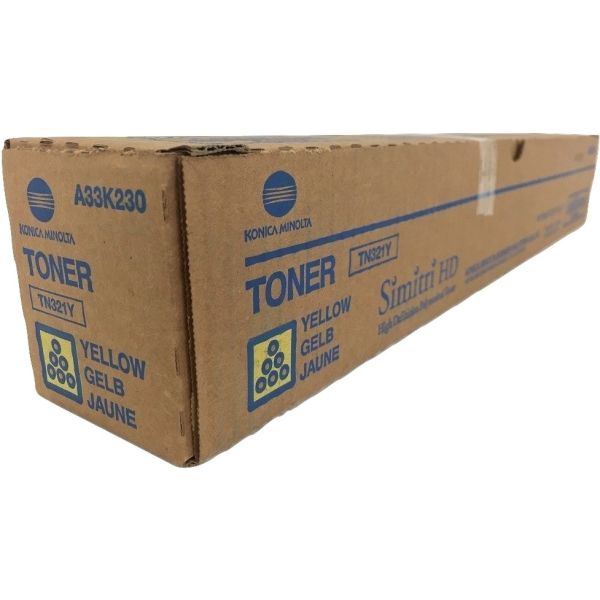 Toner Konica Minolta TN321Y, A33K250, C224, C284, C364, žltá (yellow), originál