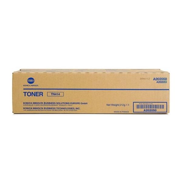 Toner Konica Minolta TN414, A202050, čierna (black), originál