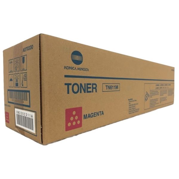 Toner Konica Minolta TN611M, A070350, C451, C550, C650, purpurová (magenta), originál