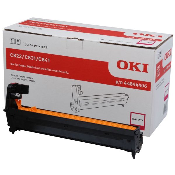 Optická jednotka OKI 44844406 (C822,C831,C841), purpurová (magenta), originál