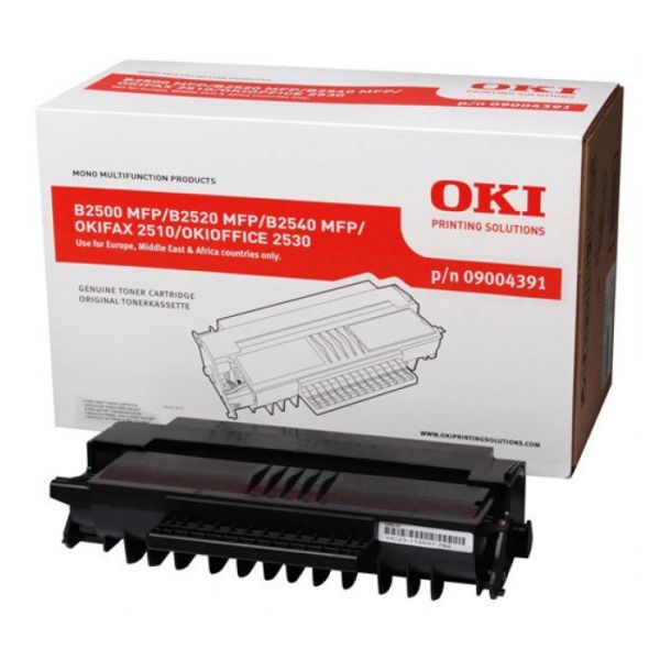 Toner OKI 09004391 (B2500, B2520, B2540), čierna (black), originál