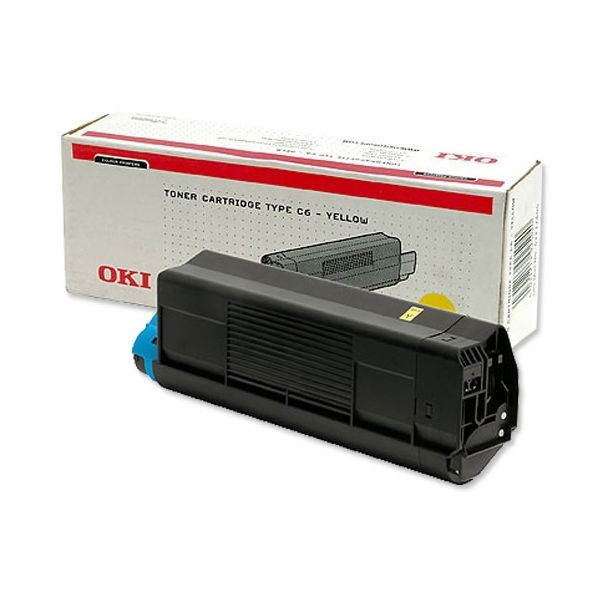 Toner OKI 42804513 (Type C6L, C3100), žltá (yellow), originál