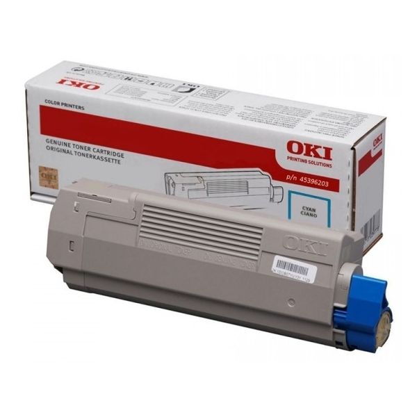 Toner OKI 45396203 (MC770, MC780), azúrová (cyan), originál
