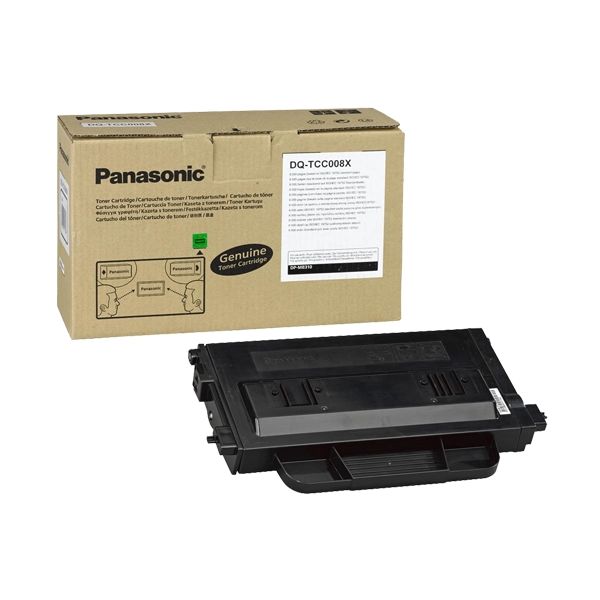 Toner Panasonic DQ-TCC008, čierna (black), originál