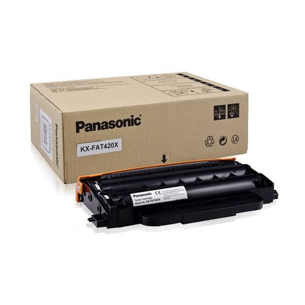 Toner Panasonic KX-FAT420, čierna (black), originál