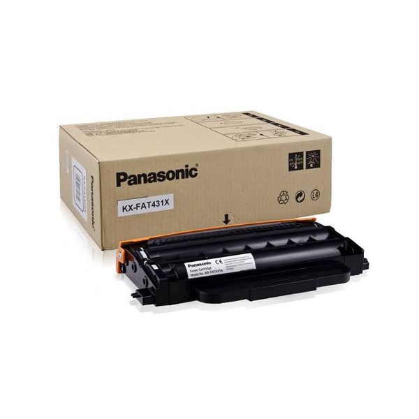 Toner Panasonic KX-FAT431, čierna (black), originál