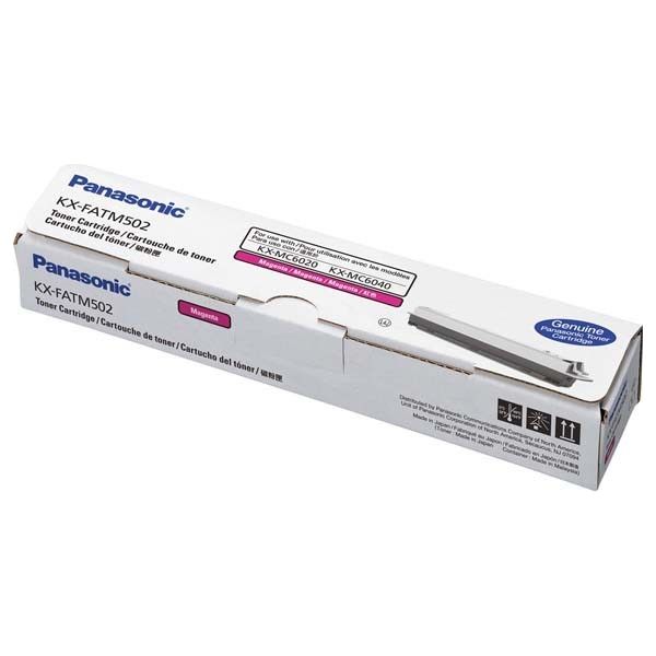 Toner Panasonic KX-FATM502, purpurová (magenta), originál