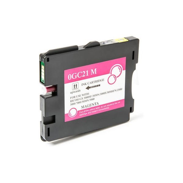 Cartridge Ricoh GC21M, 405534, purpurová (magenta), alternatívny