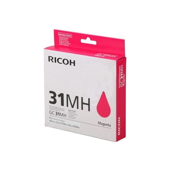 Cartridge Ricoh GC31HM, 405703, purpurová (magenta), originál