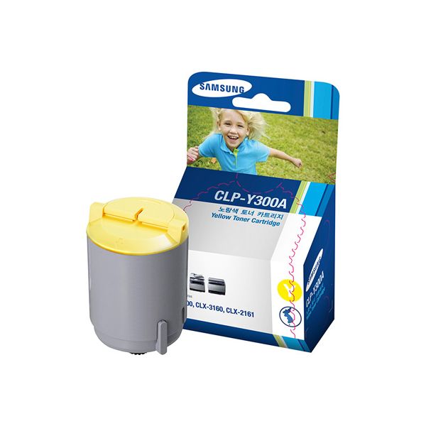 Toner Samsung CLP-Y300A, žltá (yellow), originál