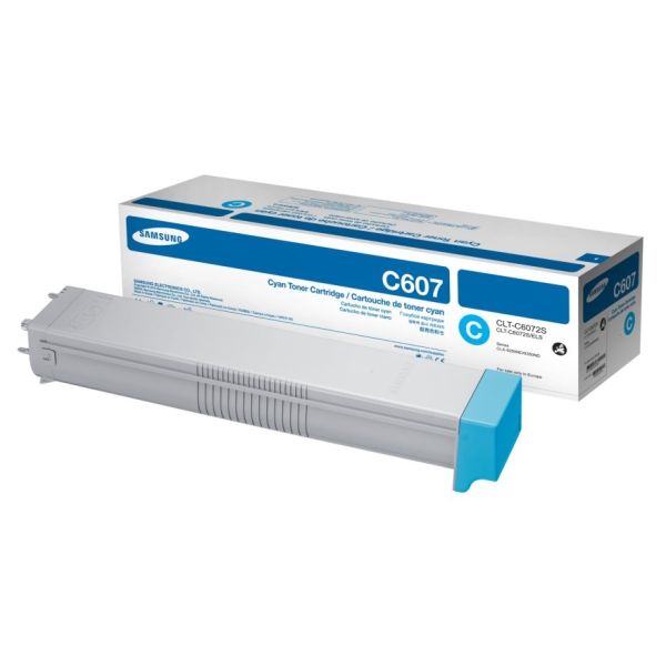 Toner Samsung CLT-C6072S, azúrová (cyan), originál