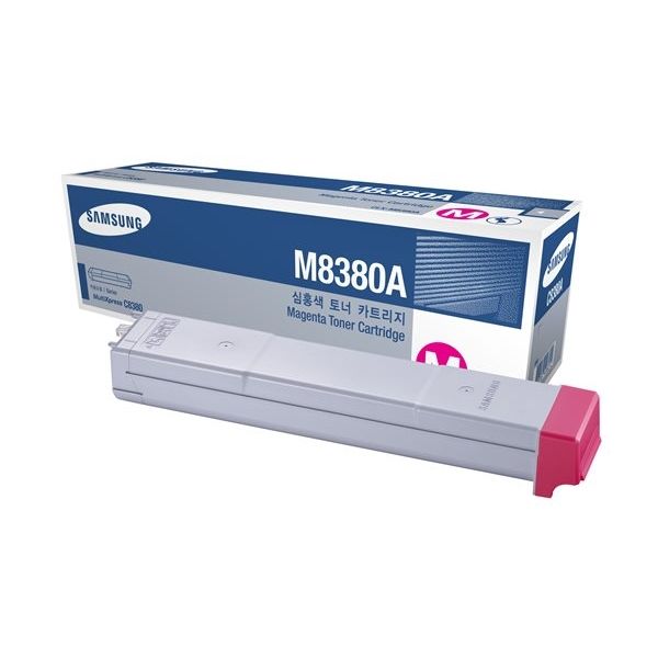 Toner Samsung CLX-M8380A, purpurová (magenta), originál