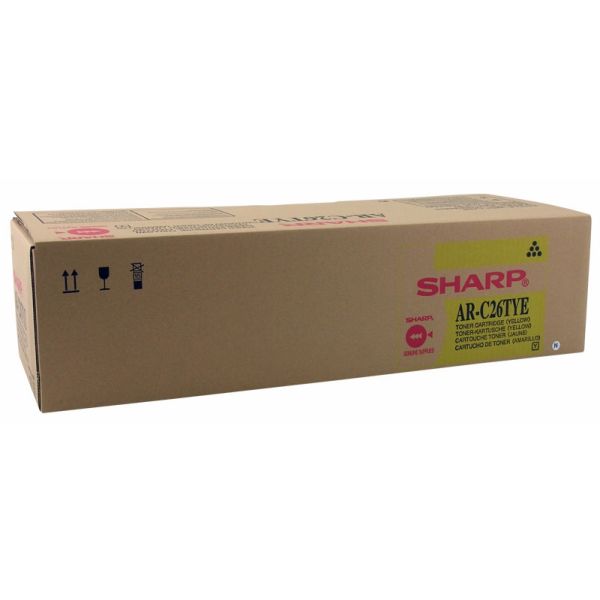 Toner Sharp AR-C26TYE, žltá (yellow), originál