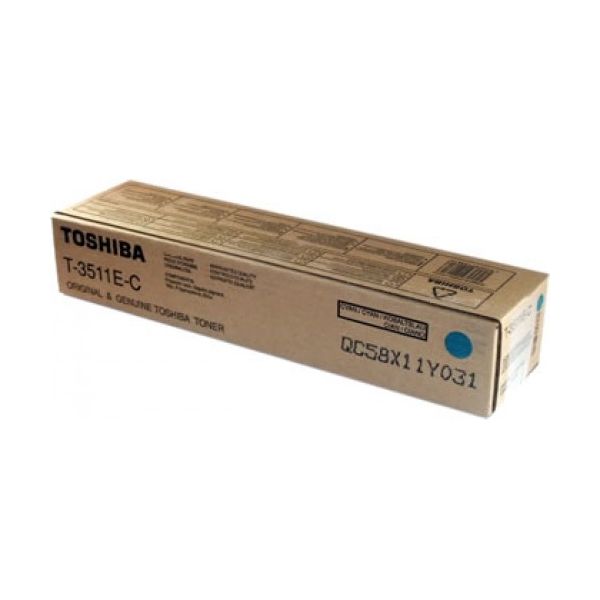 Toner Toshiba T-3511E-C, azúrová (cyan), originál