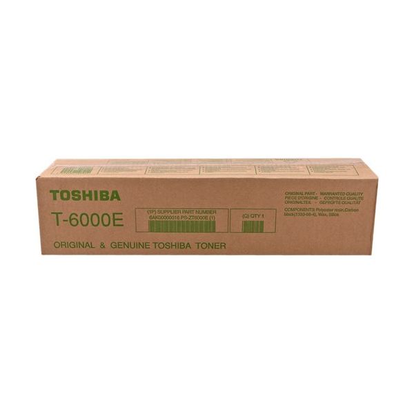 Toner Toshiba T-6000E, čierna (black), originál