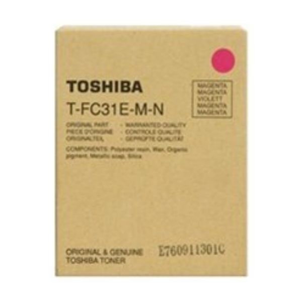 Toner Toshiba T-FC31EM-N, purpurová (magenta), originál