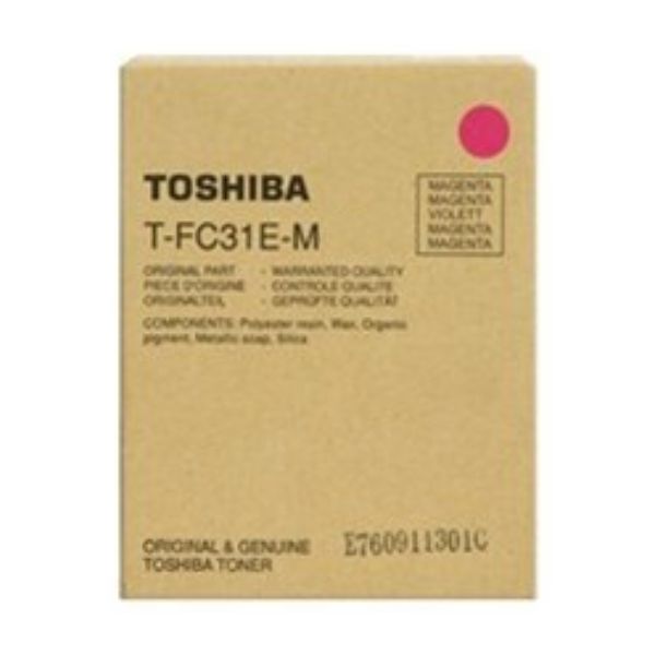 Toner Toshiba T-FC31E-M, purpurová (magenta), originál