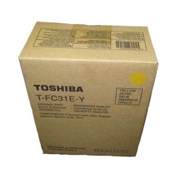 Toner Toshiba T-FC31E-Y, žltá (yellow), originál
