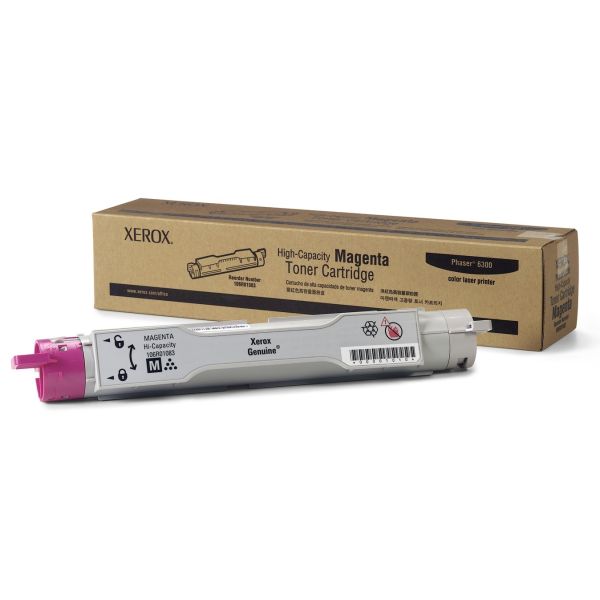 Toner Xerox 106R01083 (6300), purpurová (magenta), originál