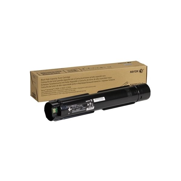 Toner Xerox 106R03745, C7020, C7025, C7030, čierna (black), originál
