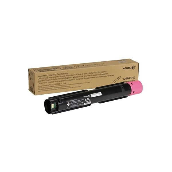 Toner Xerox 106R03747, C7020, C7025, C7030, purpurová (magenta), originál