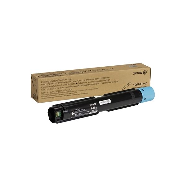 Toner Xerox 106R03748, C7020, C7025, C7030, azúrová (cyan), originál